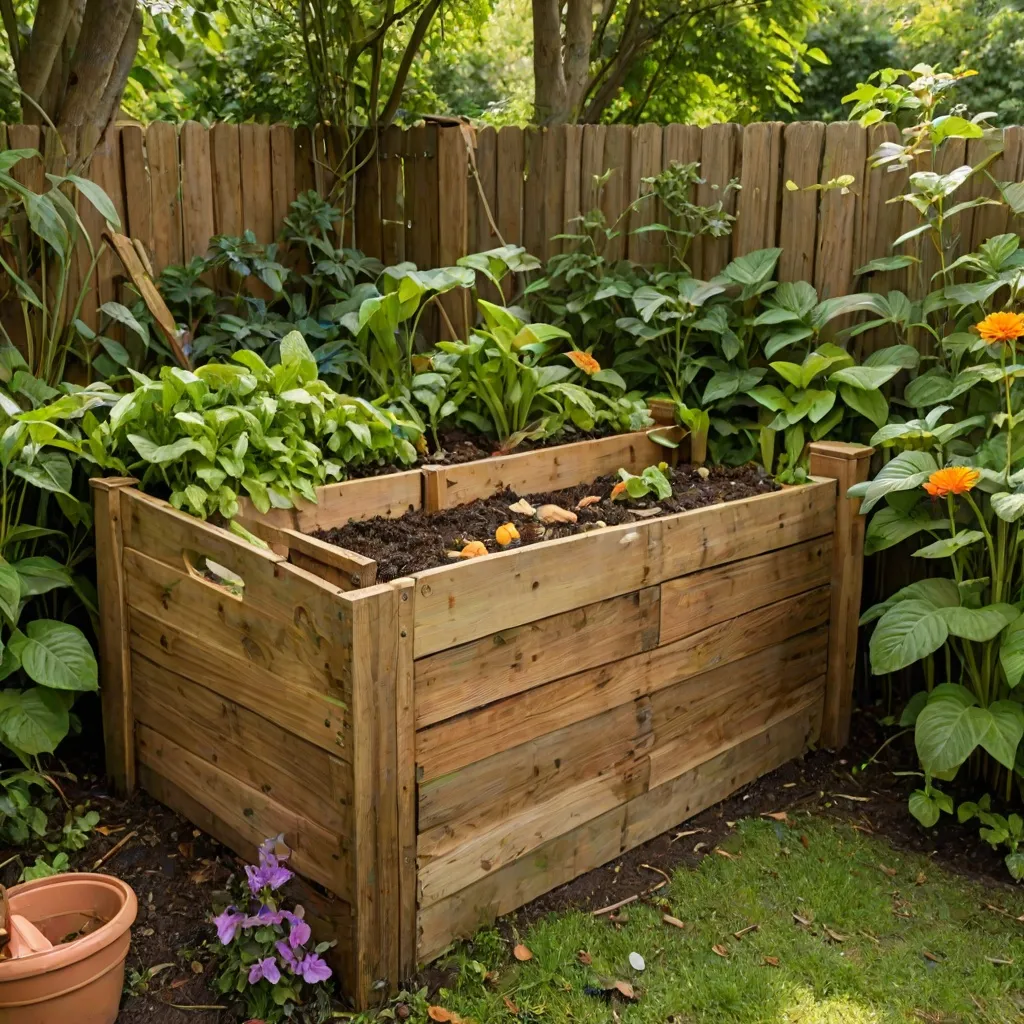 Jak stworzyć idealne miejsce na kompost w ogrodzie?