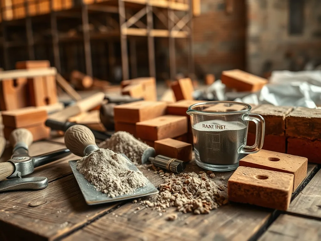 Ile cementu do murowania? Praktyczny przewodnik dla budujących