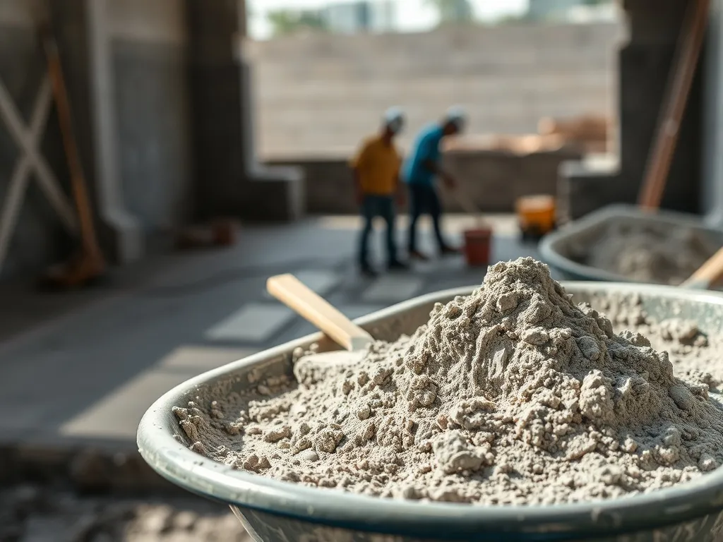 Jaka proporcja cementu na posadzkę? Sprawdź najlepsze wskazówki