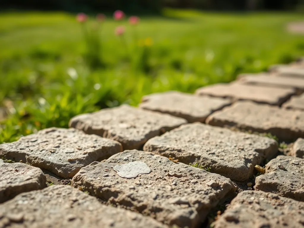 Jak usunąć cement z kostki brukowej? Sprawdzone metody