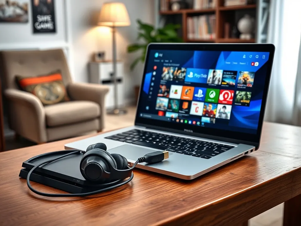 Jak podłączyć PS4 do laptopa? Prosty przewodnik krok po kroku