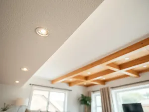 Jak wykonać sufit podwieszany na stropie drewnianym?