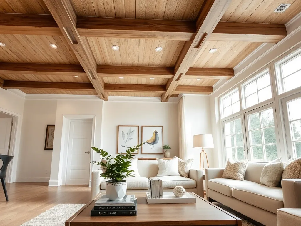 Co na sufit po kasetonach? Pomysły na wykończenie wnętrza