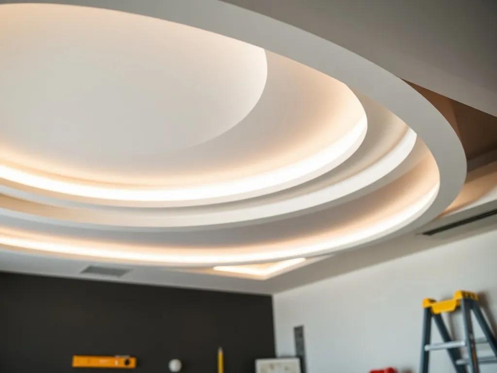 Jak wykonać sufit podwieszany wielopoziomowy? Praktyczny poradnik