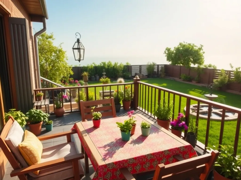 Jak urządzić mały ogród z tarasem? Praktyczne porady i inspiracje