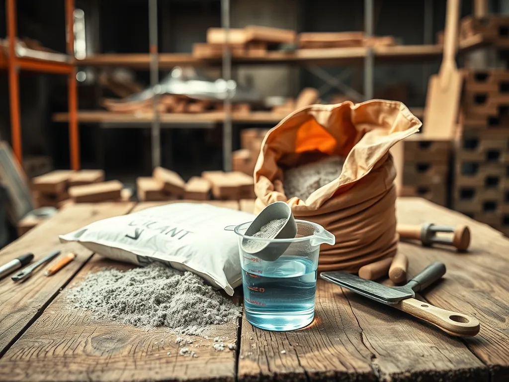 Ile zaprawy z worka cementu potrzeba na budowę?