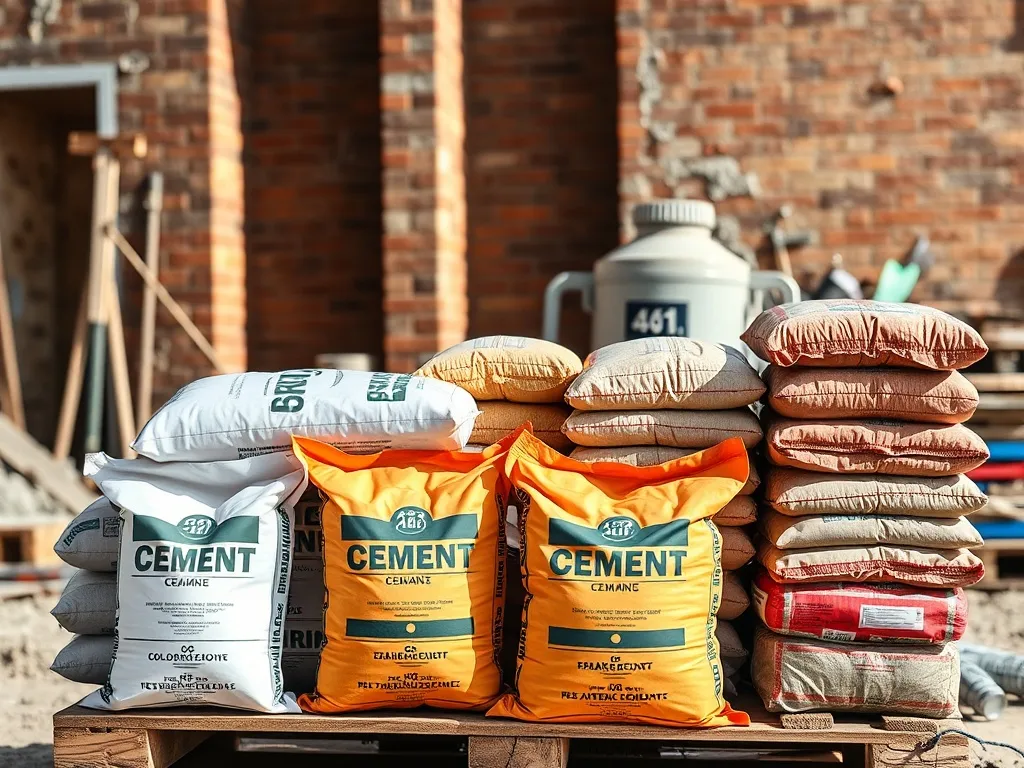 Jaki cement do murowania? Wybór najlepszych opcji