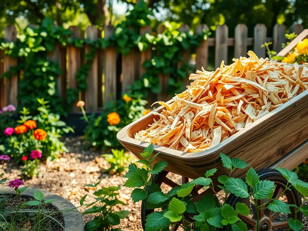 Jak wykorzystać trociny w ogrodzie? Praktyczne porady i zastosowania